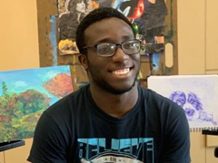 SEU Art Alumnus Moses Awuah