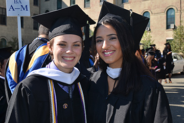 SEU students at commencement