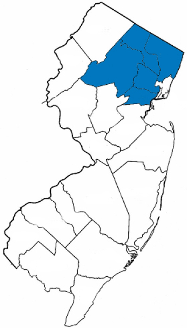 NJ Map